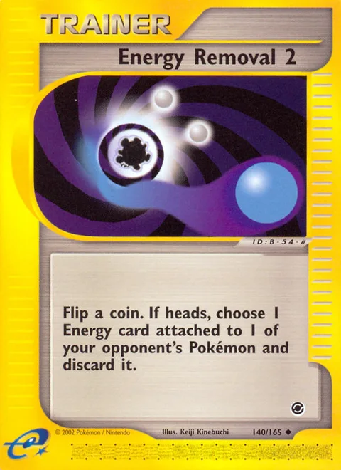 Energy Removal 2, a Pokémon card