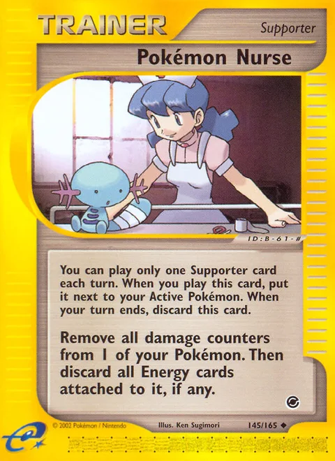 Pokémon Nurse, a Pokémon card