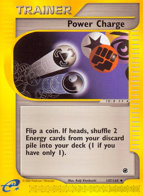 Power Charge, a Pokémon card