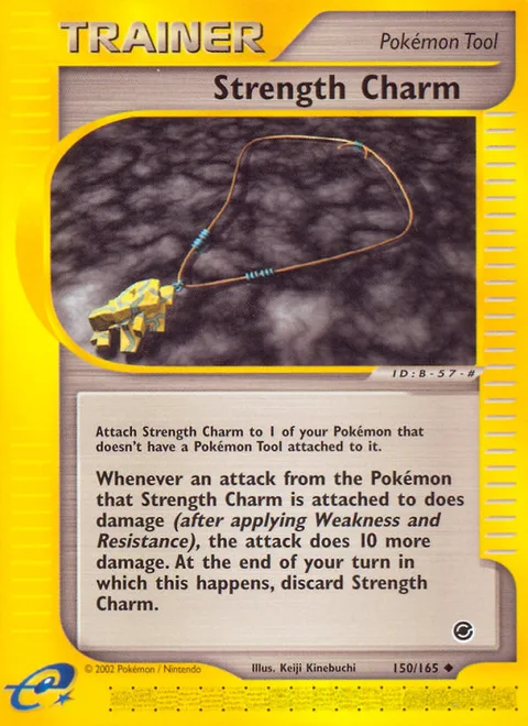 Strength Charm, a Pokémon card