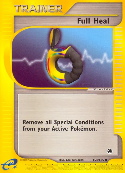 Full Heal, a Pokémon card