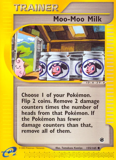 Moo-Moo Milk, a Pokémon card