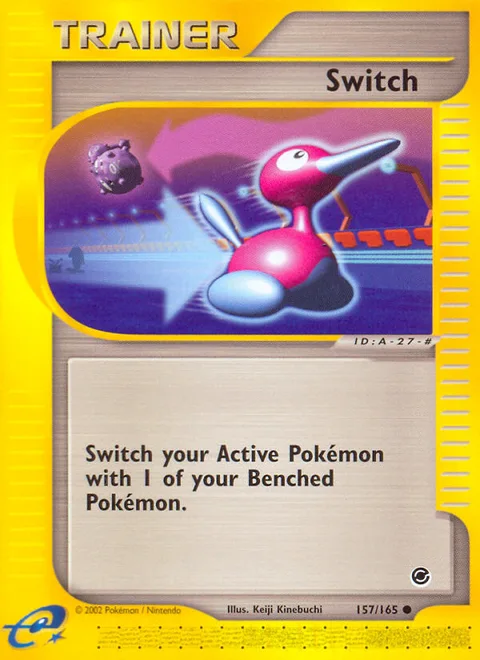 Switch, a Pokémon card
