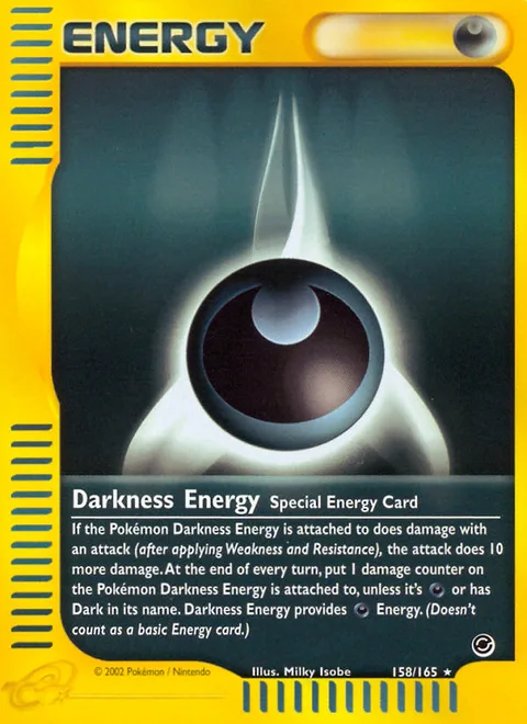 Darkness Energy, a Pokémon card