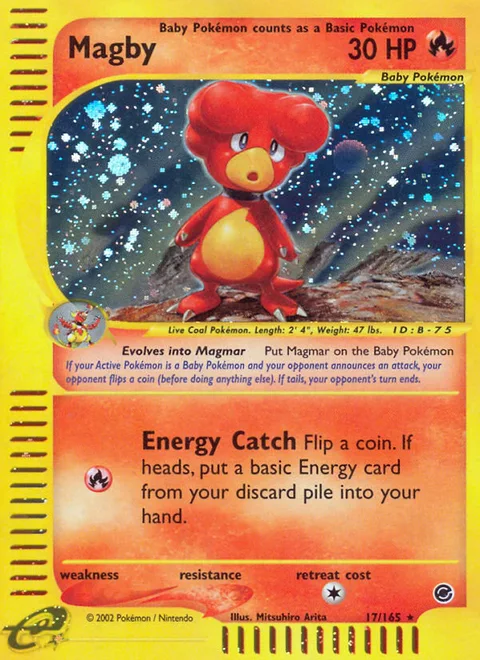 Magby, a Pokémon card