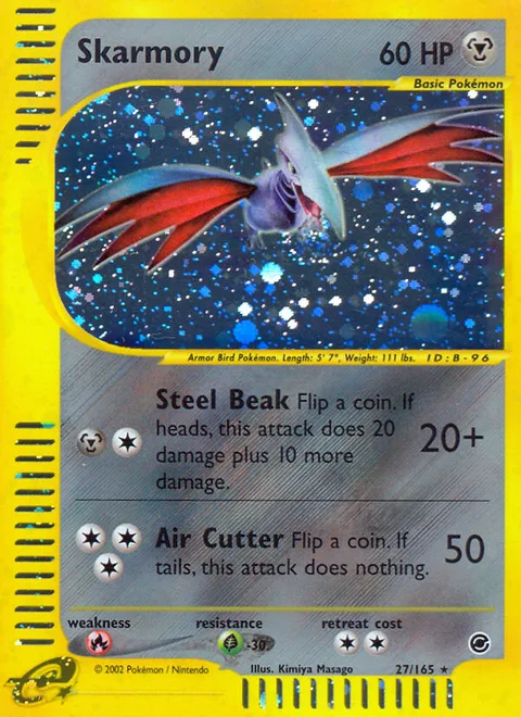 Skarmory, a Pokémon card
