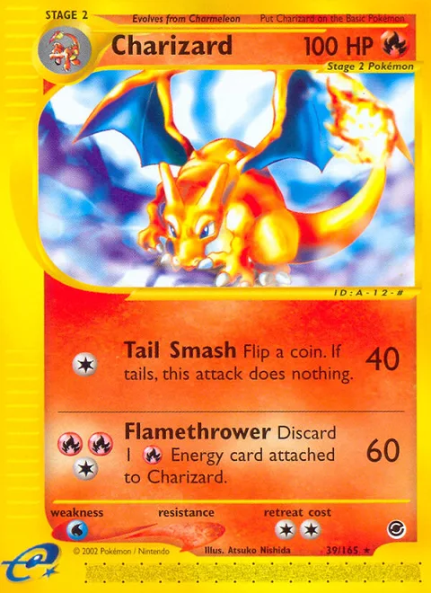 Charizard, a Pokémon card