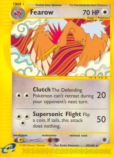 Fearow, a Pokémon card