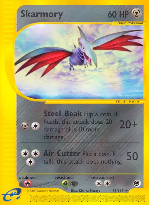 Skarmory, a Pokémon card