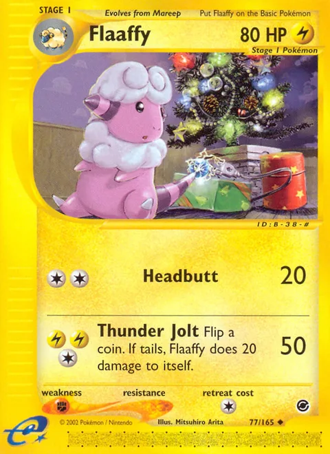 Flaaffy, a Pokémon card