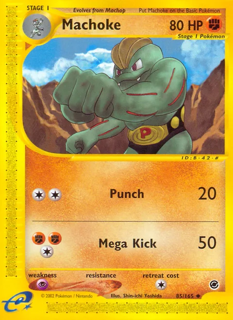Machoke, a Pokémon card