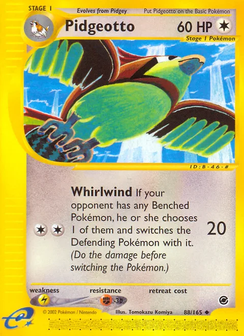 Pidgeotto, a Pokémon card