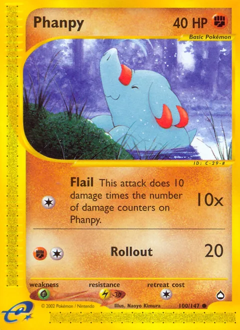Phanpy, a Pokémon card