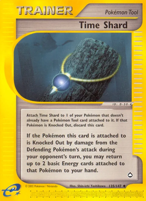 Time Shard, a Pokémon card