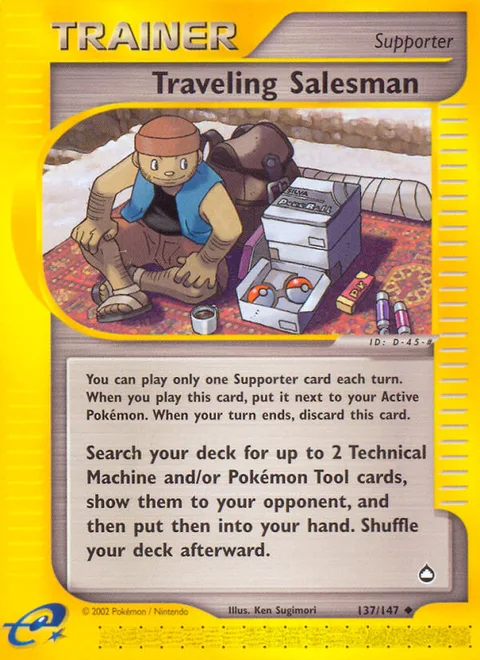 Traveling Salesman, a Pokémon card