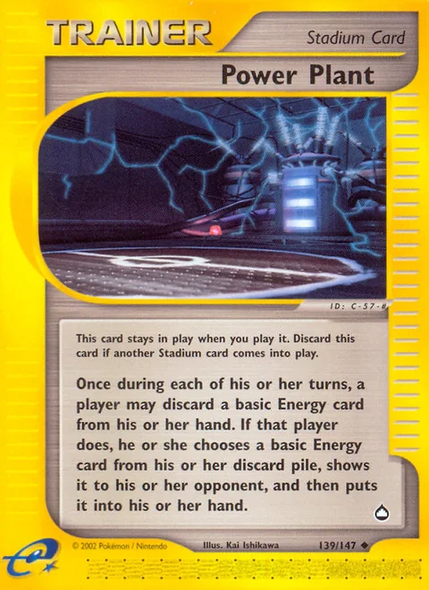 Power Plant, a Pokémon card