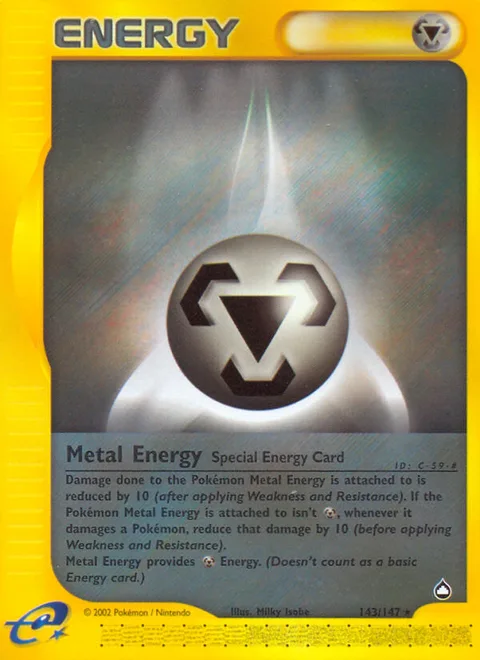 Metal Energy, a Pokémon card