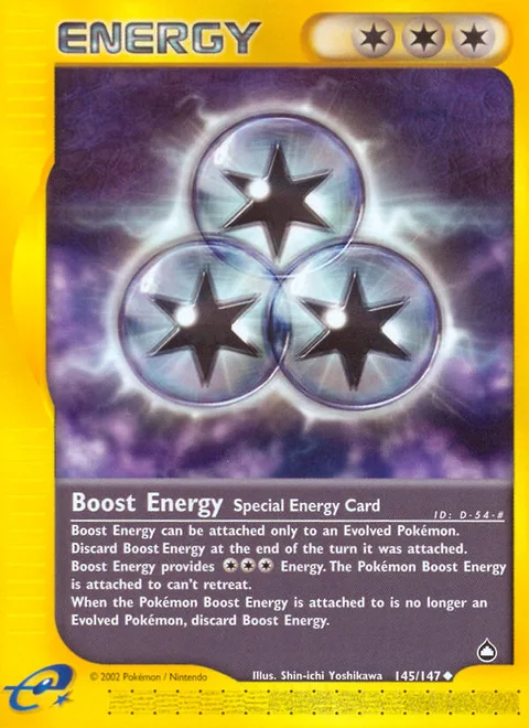 Boost Energy, a Pokémon card