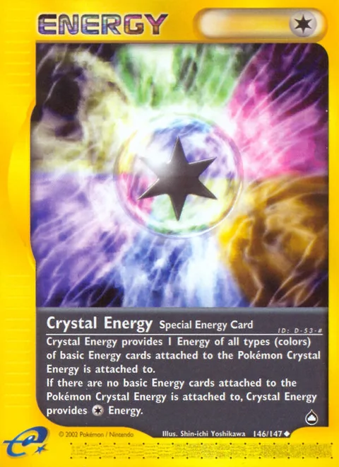 Crystal Energy, a Pokémon card