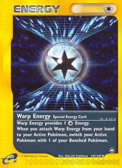 Warp Energy, a Pokémon card