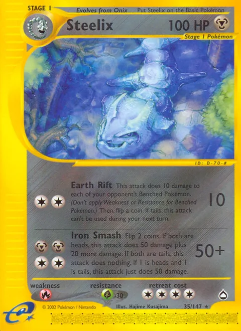 Steelix, a Pokémon card