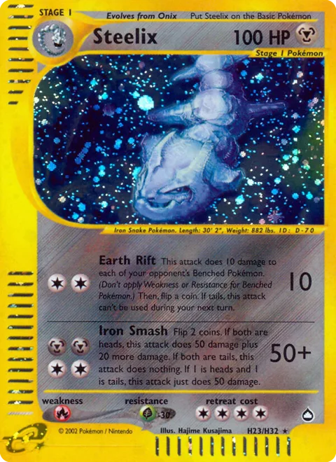 Steelix, a Pokémon card
