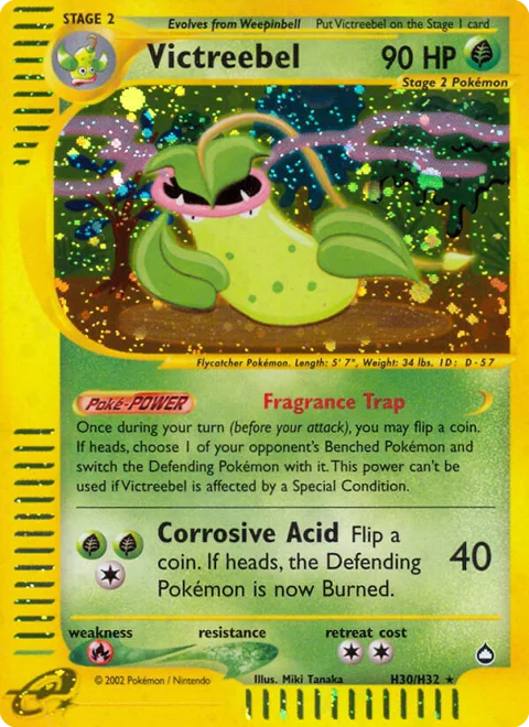 Victreebel, a Pokémon card