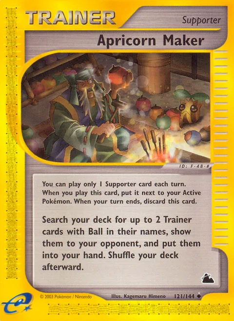 Apricorn Maker, a Pokémon card