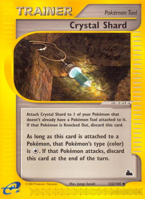Crystal Shard, a Pokémon card