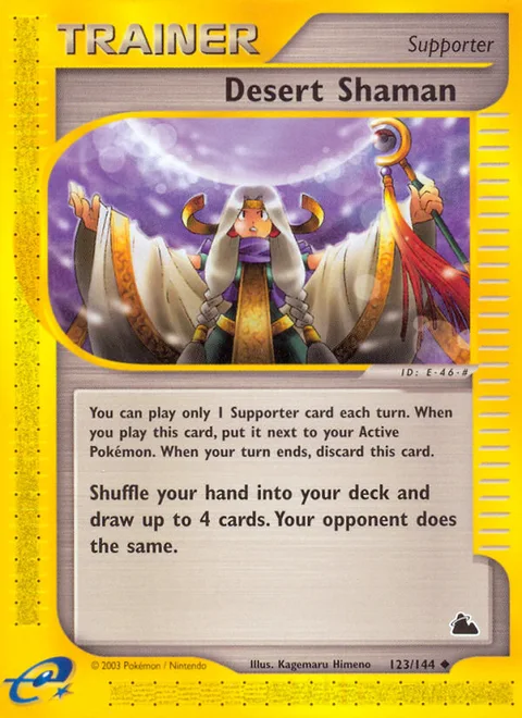 Desert Shaman, a Pokémon card