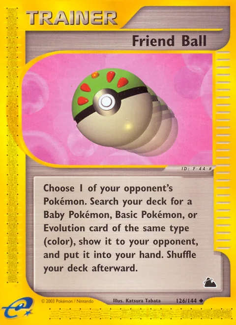 Friend Ball, a Pokémon card