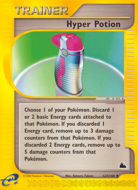 Hyper Potion, a Pokémon card