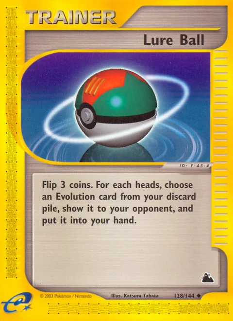 Lure Ball, a Pokémon card