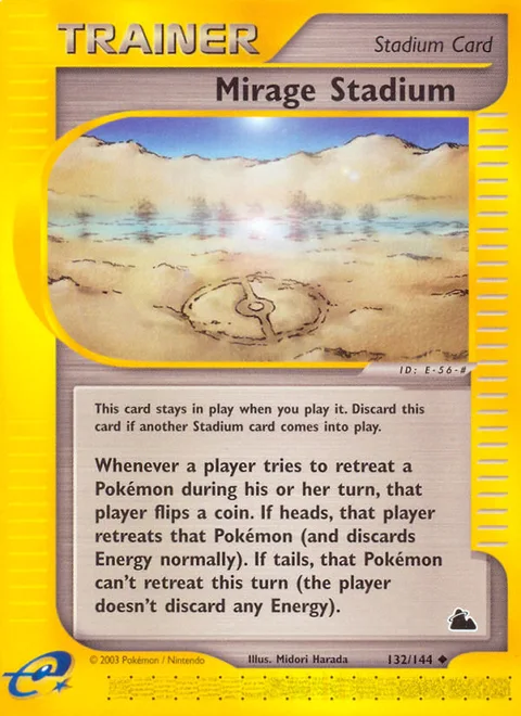 Mirage Stadium, a Pokémon card