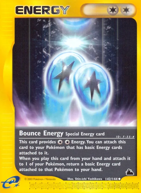 Bounce Energy, a Pokémon card