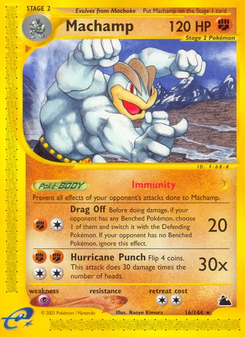 Machamp, a Pokémon card