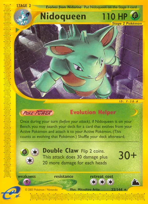Nidoqueen, a Pokémon card