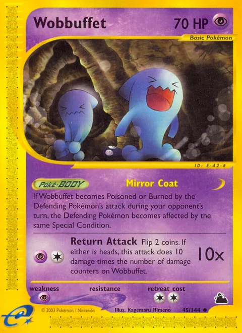 Wobbuffet, a Pokémon card
