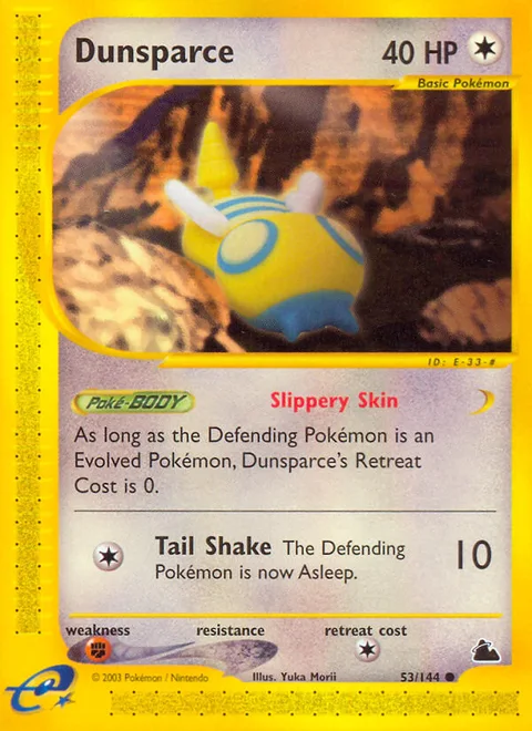 Dunsparce, a Pokémon card
