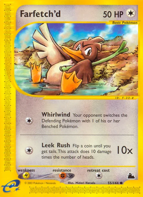 Farfetch'd, a Pokémon card