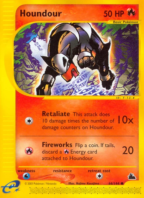 Houndour, a Pokémon card