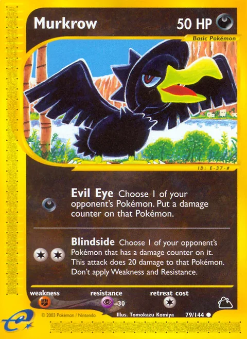 Murkrow, a Pokémon card