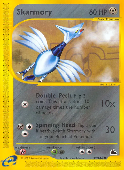 Skarmory, a Pokémon card