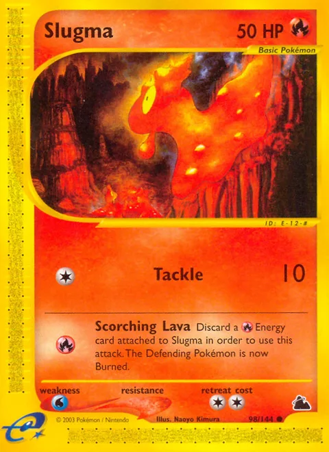 Slugma, a Pokémon card