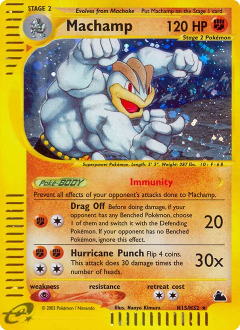 Machamp, a Pokémon card