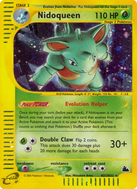 Nidoqueen, a Pokémon card