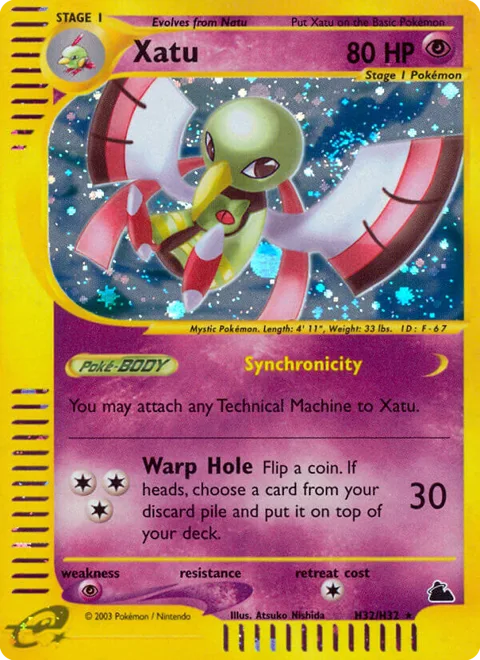 Xatu, a Pokémon card