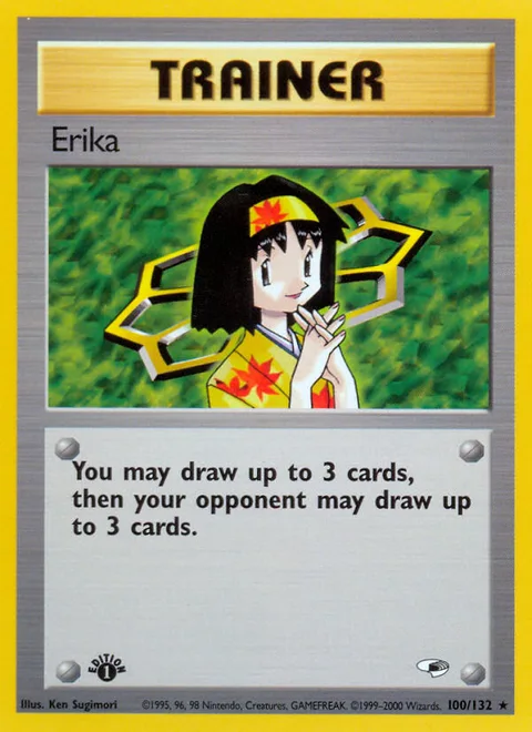 Erika, a Pokémon card