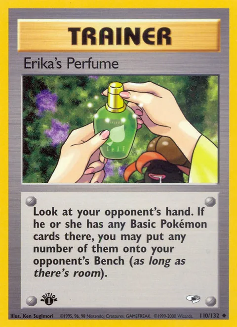 Erika's Perfume, a Pokémon card