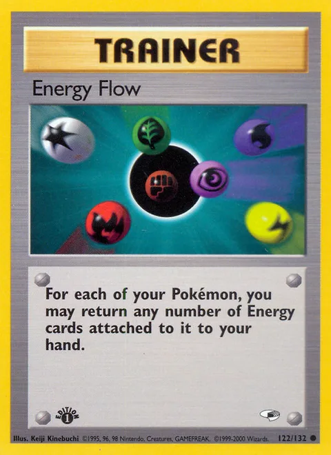 Energy Flow, a Pokémon card